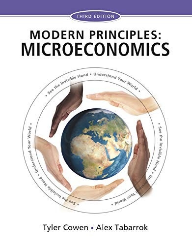 Modern Principles of Microeconomics cover