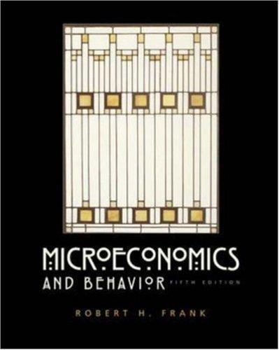 Microeconomics and Behavior cover