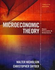 Microeconomic Theory: Basic Principles and Extensions cover